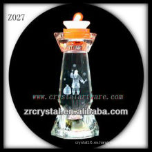 Candelero cristalino popular Z027